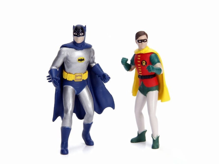 Batman Classic TV Series Metals Die Cast 1/18 Scale Batmobile with Batman & Robin Gallery Image 4