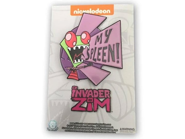Invader Zim My Spleen! Enamel Pin Gallery Image 1