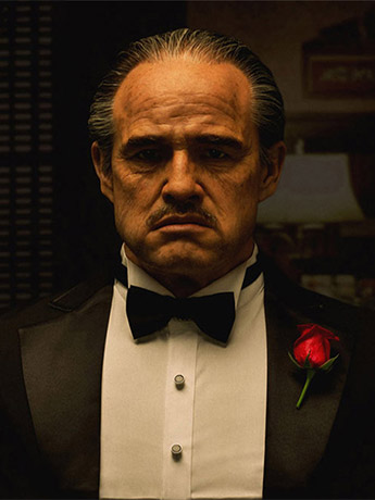 The Godfather Vito Corleone (1972) Life-Size Bust Gallery Image 2