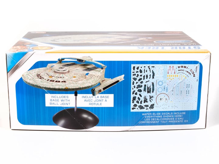 Star Trek II: The Wrath of Khan U.S.S. Reliant NCC-1864 1/1000 Scale Model Kit Gallery Image 3