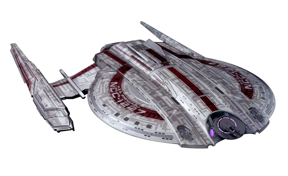 Star Trek: Discovery U.S.S Shenzhou NCC-1227 1/2500 Scale Model Kit Gallery Image 5