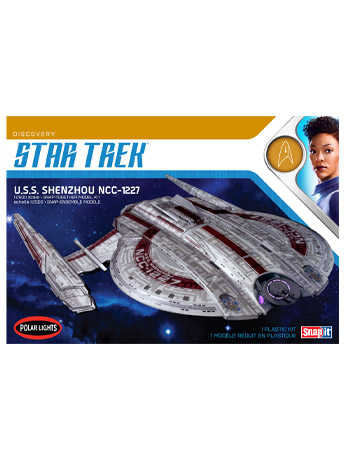 Star Trek: Discovery U.S.S Shenzhou NCC-1227 1/2500 Scale Model Kit Gallery Image 2