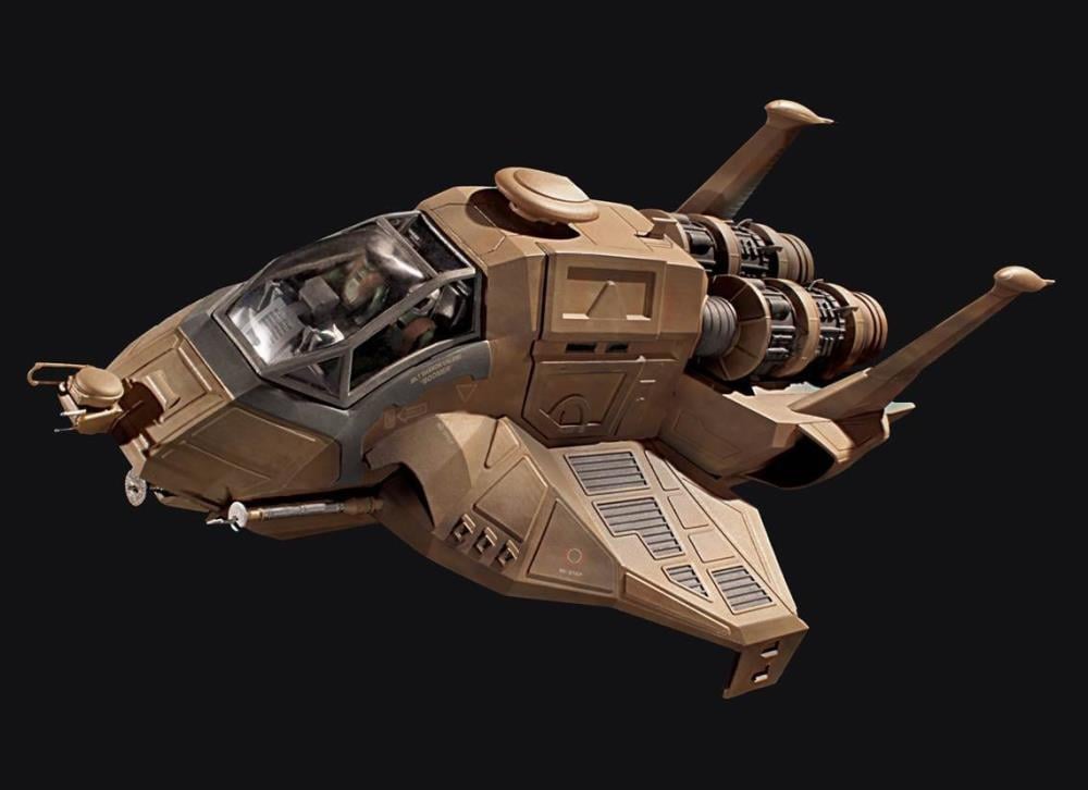 Battlestar Galactica Colonial Raptor 1/32 Scale Model Kit Gallery Image 3