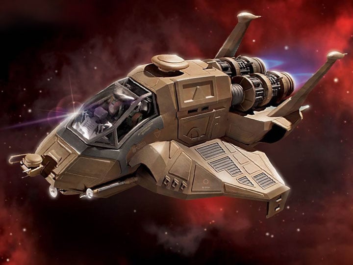 Battlestar Galactica Colonial Raptor 1/32 Scale Model Kit Gallery Image 1
