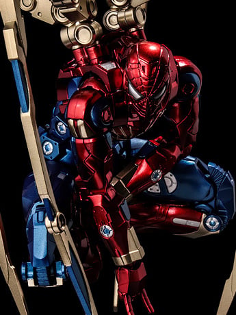 Marvel Fighting Armor Iron Spider Figure Gallery Image 2