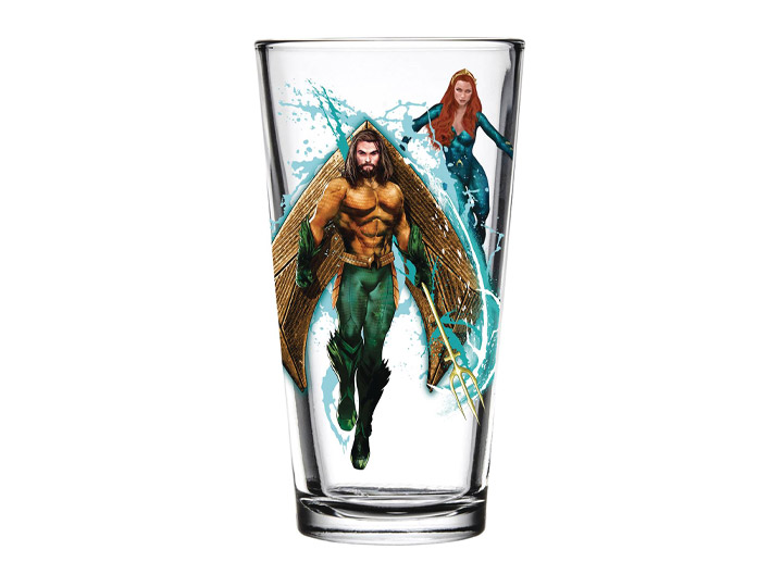Aquaman Toon Tumblers Aquaman Pint Glass Gallery Image 1