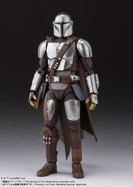 The Mandalorian S.H.Figuarts The Mandalorian (Beskar Armor) Exclusive Action Figure Gallery Image 4