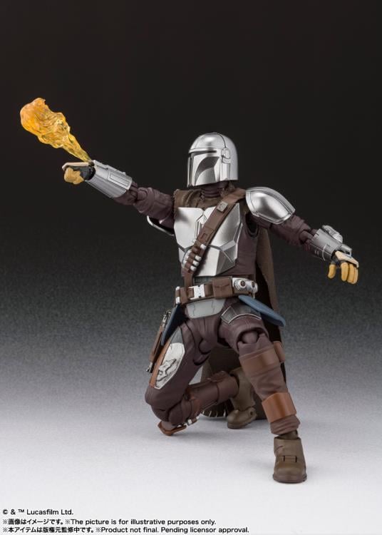 The Mandalorian S.H.Figuarts The Mandalorian (Beskar Armor) Exclusive Action Figure Gallery Image 5