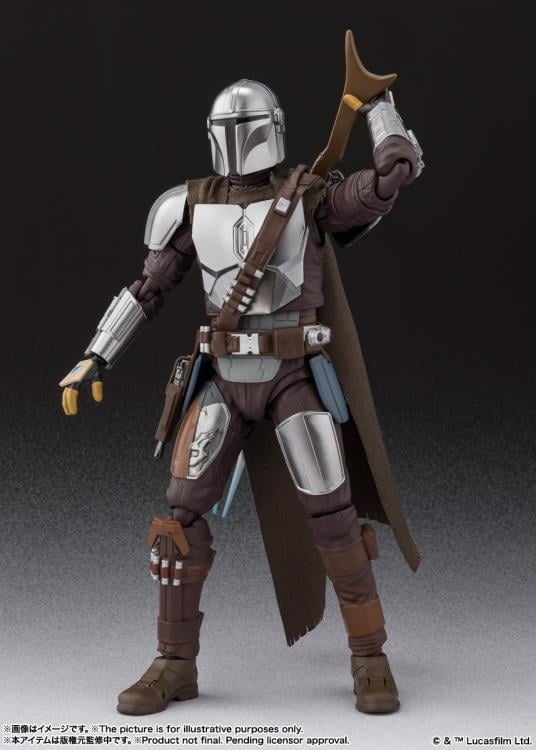 The Mandalorian S.H.Figuarts The Mandalorian (Beskar Armor) Exclusive Action Figure Gallery Image 6