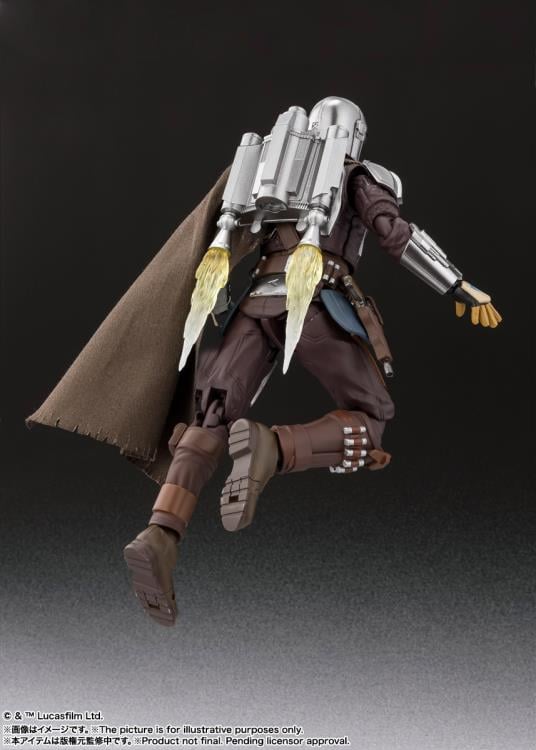 The Mandalorian S.H.Figuarts The Mandalorian (Beskar Armor) Exclusive Action Figure Gallery Image 10