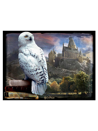 Harry Potter Hedwig Lenticular 300-Piece 3D Puzzle Gallery Image 2