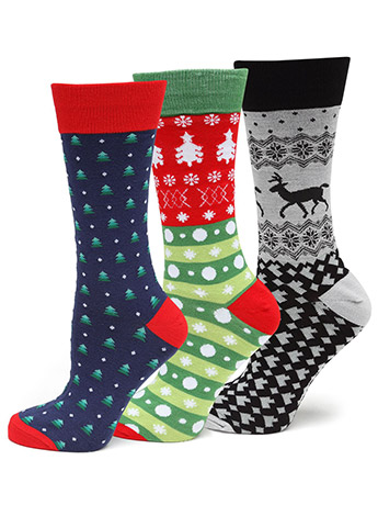 Holiday Socks Three-Pack Gallery Image 2