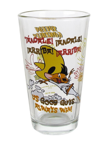 Looney Tunes Toon Tumblers Speedy Gonzalez Pint Glass Gallery Image 2