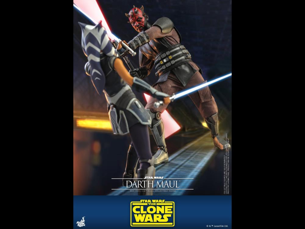Star Wars: The Clone Wars TMS024 Darth Maul 1/6 Scale Figure Gallery Image 9