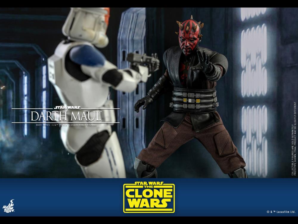 Star Wars: The Clone Wars TMS024 Darth Maul 1/6 Scale Figure Gallery Image 17