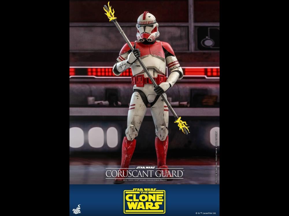 Star Wars: The Clone Wars TMS025 Coruscant Guard 1/6 Scale Figure Gallery Image 4