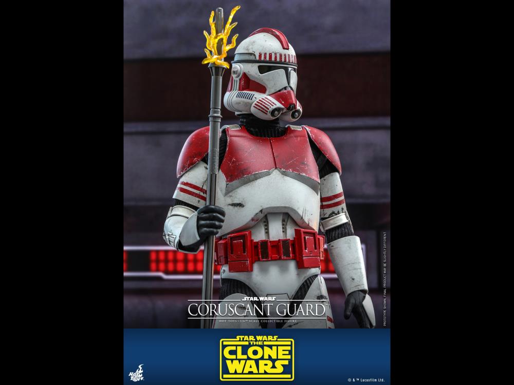 Star Wars: The Clone Wars TMS025 Coruscant Guard 1/6 Scale Figure Gallery Image 10