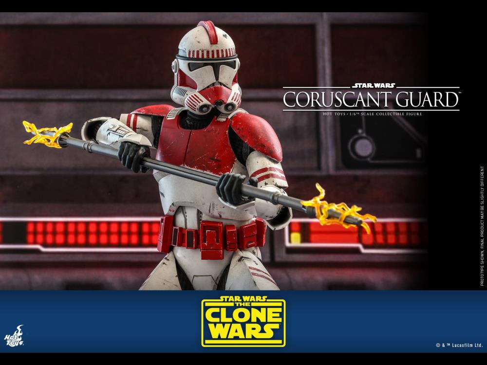 Star Wars: The Clone Wars TMS025 Coruscant Guard 1/6 Scale Figure Gallery Image 16