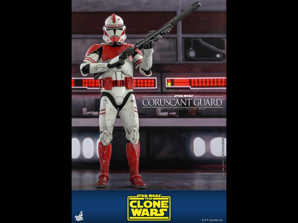 Star Wars: The Clone Wars TMS025 Coruscant Guard 1/6 Scale Figure Gallery Image 3
