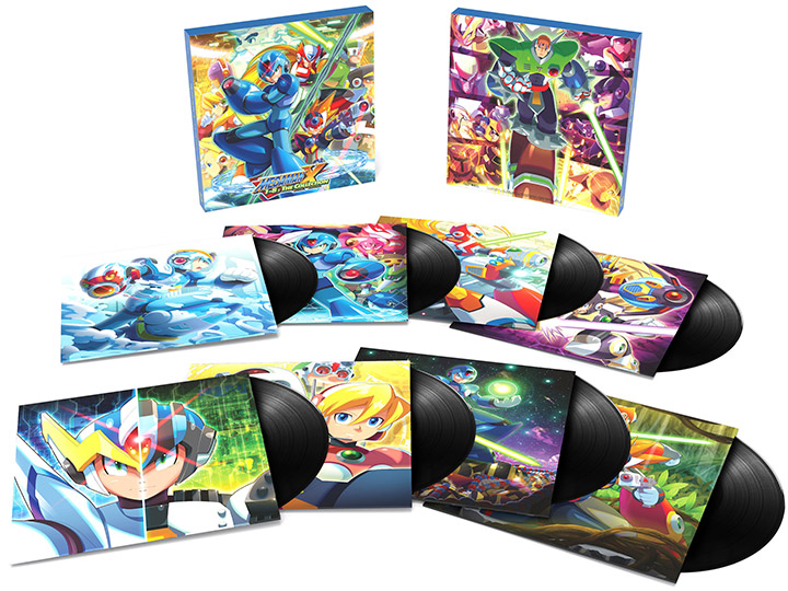 Mega Man X 1-8: The Collection Original Soundtrack Vinyl 8XLP Gallery Image 1