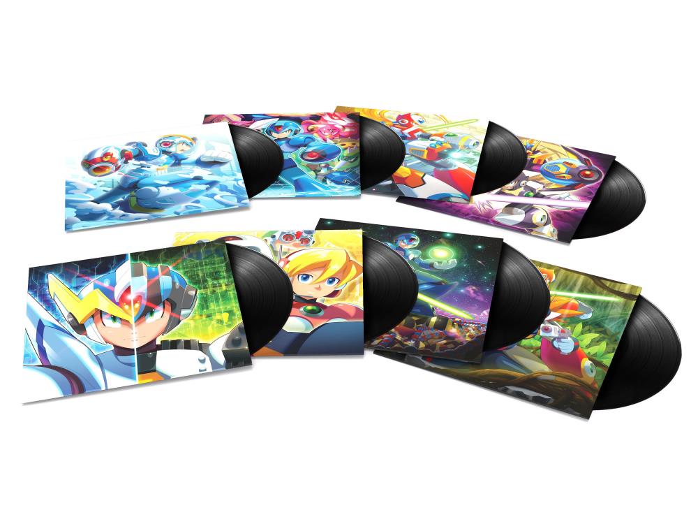 Mega Man X 1-8: The Collection Original Soundtrack Vinyl 8XLP Gallery Image 4