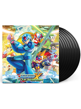 Mega Man X 1-8: The Collection Original Soundtrack Vinyl 8XLP Gallery Image 2