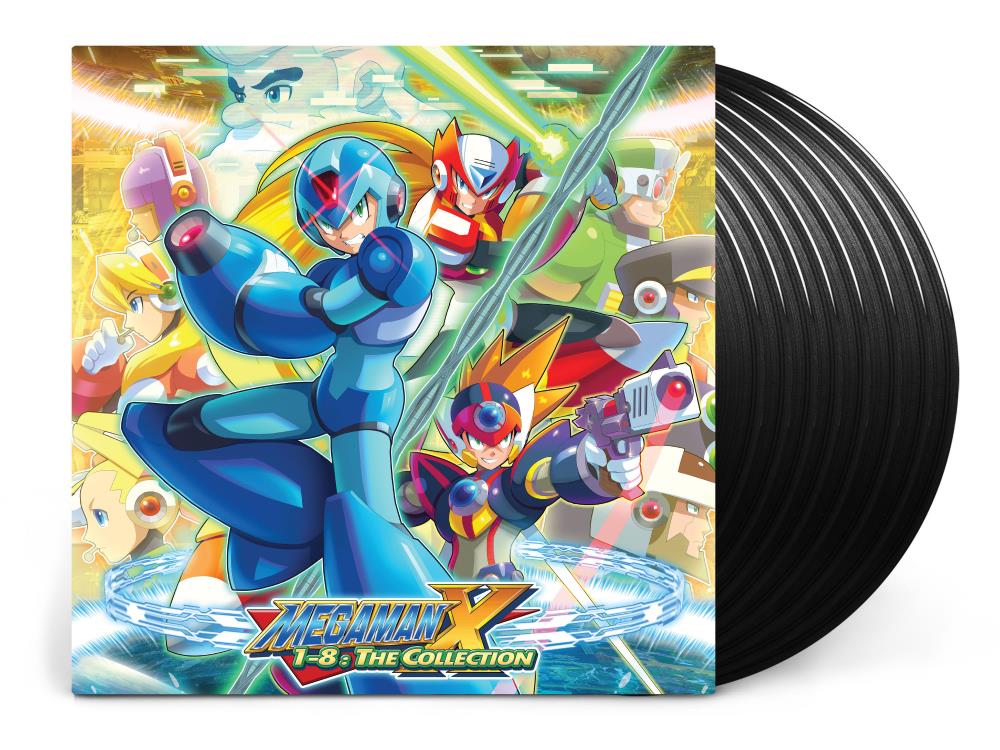 Mega Man X 1-8: The Collection Original Soundtrack Vinyl 8XLP Gallery Image 3