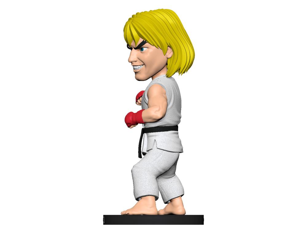 Street Fighter Ken Masters (White) Bobblehead Gallery Image 8