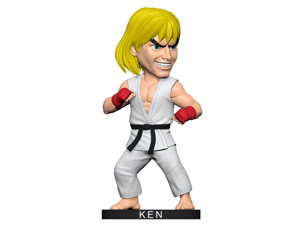 Street Fighter Ken Masters (White) Bobblehead Gallery Image 4