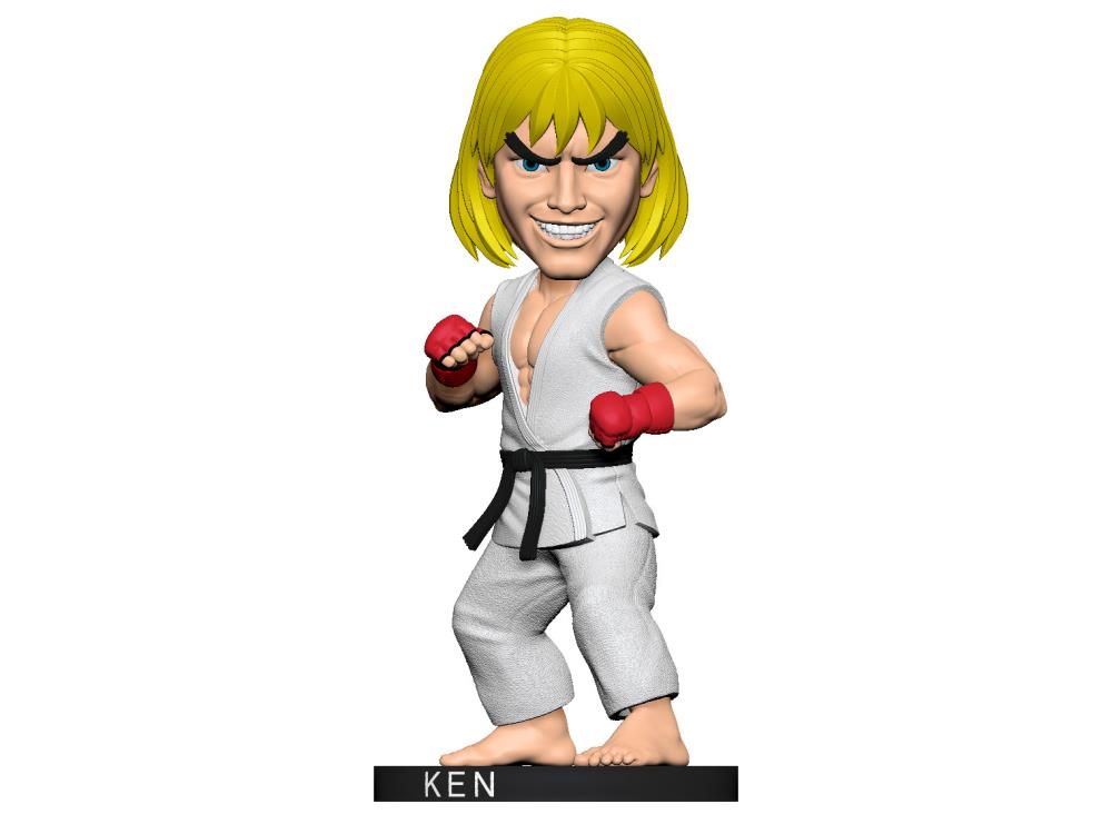 Street Fighter Ken Masters (White) Bobblehead Gallery Image 3