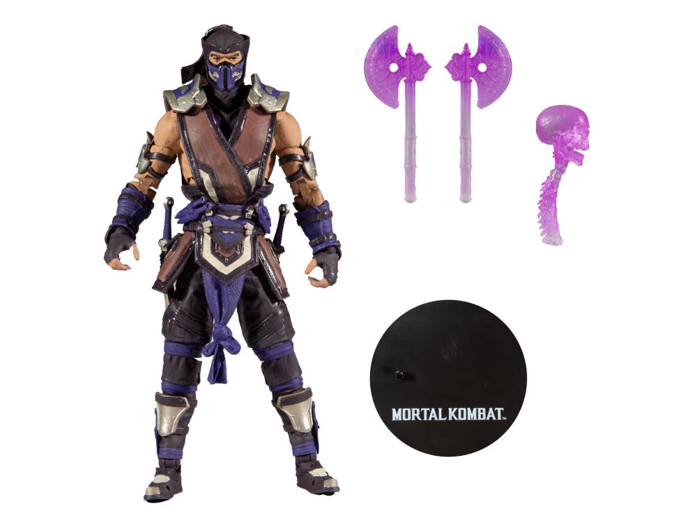 Mortal Kombat XI Sub-Zero (Winter Purple) Action Figure Gallery Image 9