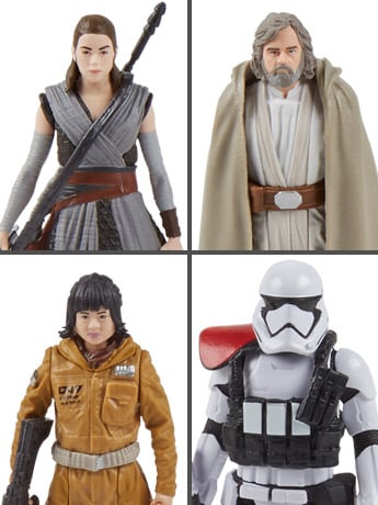 Star Wars: The Last Jedi Force Link Exclusive Four-Pack Gallery Image 2