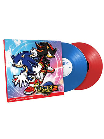 Sonic Adventure 2 Original Soundtrack (Translucent Blue & Red Ver