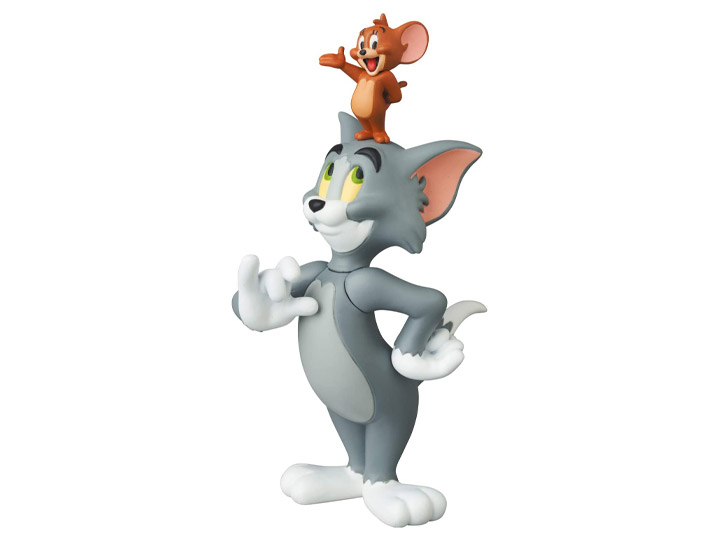 Tom and Jerry Ultra Detail Figure No.601 Jerry On Tom's Head Gallery Image 1