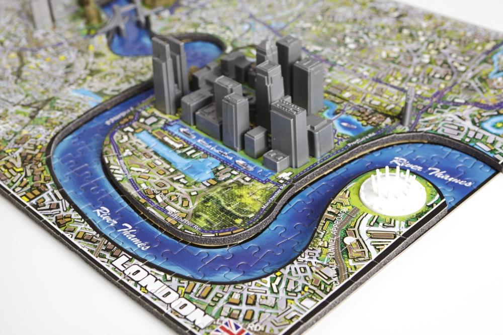 London Time 1,157-Piece 4D Puzzle Gallery Image 7