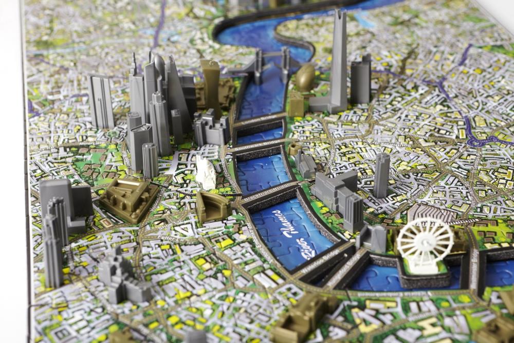 London Time 1,157-Piece 4D Puzzle Gallery Image 4