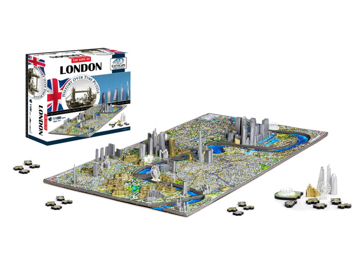 London Time 1,157-Piece 4D Puzzle Gallery Image 1