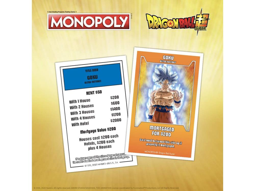 Monopoly: Dragon Ball Super Gallery Image 7