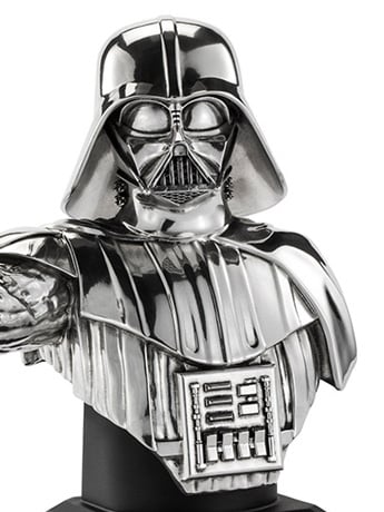 Star Wars Darth Vader Pewter Bust Gallery Image 2