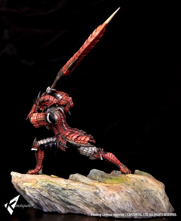 Monster Hunter Rathalos Male Hunter 1/10 Scale Statue Gallery Image 5