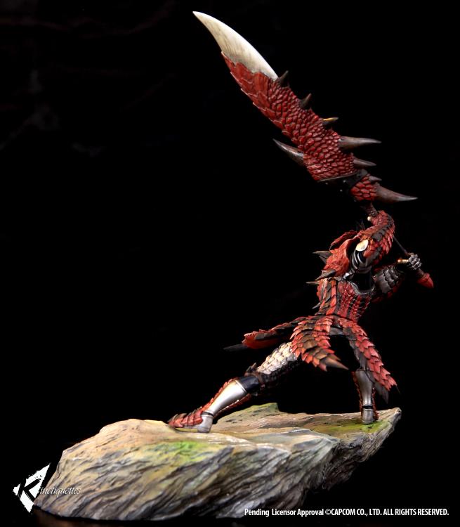 Monster Hunter Rathalos Male Hunter 1/10 Scale Statue Gallery Image 9