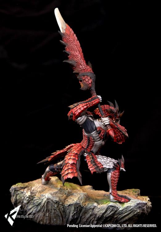 Monster Hunter Rathalos Male Hunter 1/10 Scale Statue Gallery Image 11