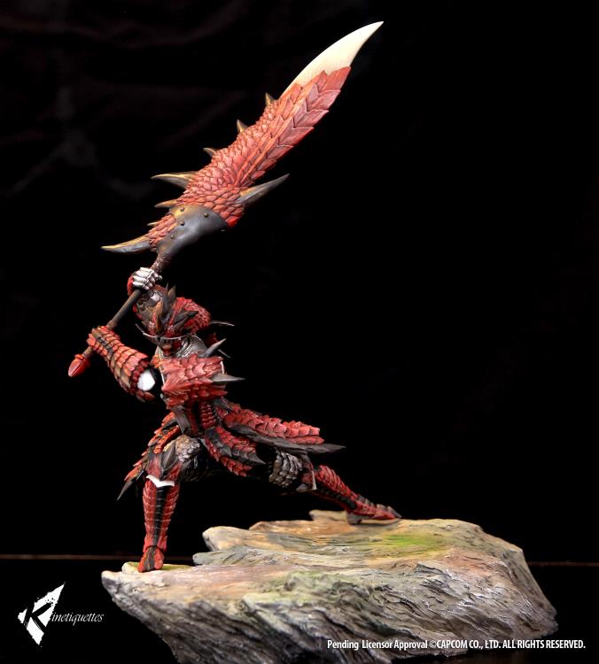 Monster Hunter Rathalos Male Hunter 1/10 Scale Statue Gallery Image 3