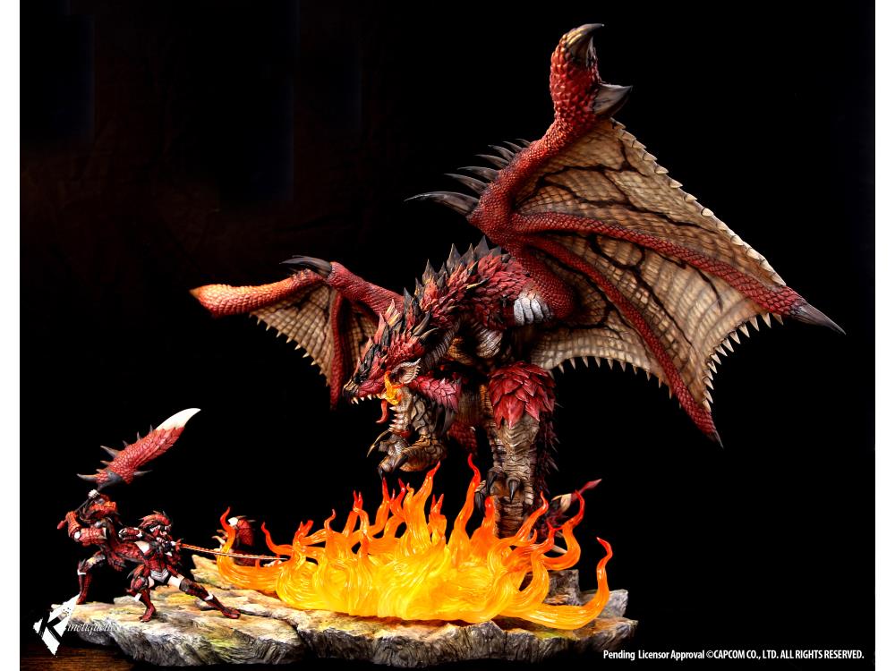 Monster Hunter Rathalos Fiery Bundle 1/10 Scale Diorama Set Gallery Image 8