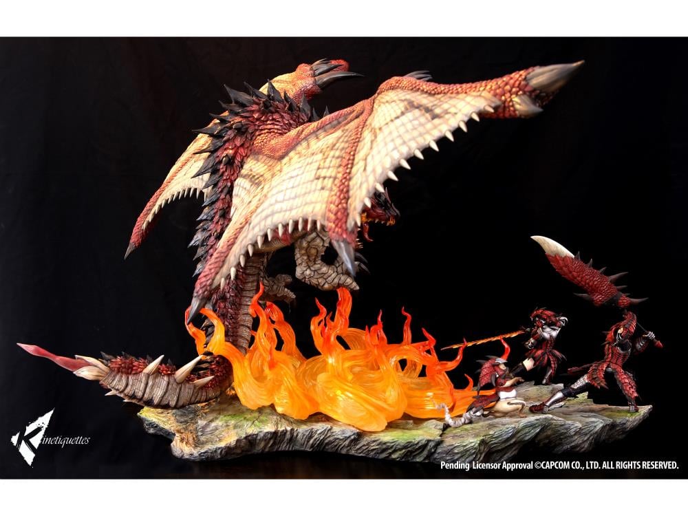Monster Hunter Rathalos Fiery Bundle 1/10 Scale Diorama Set Gallery Image 5