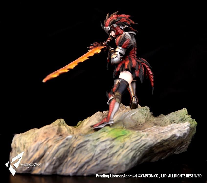 Monster Hunter Rathalos Fiery Bundle 1/10 Scale Diorama Set Gallery Image 23