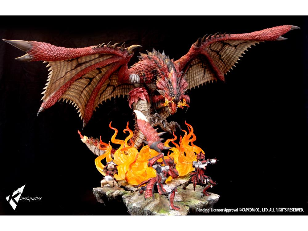 Monster Hunter Rathalos Fiery Bundle 1/10 Scale Diorama Set Gallery Image 3