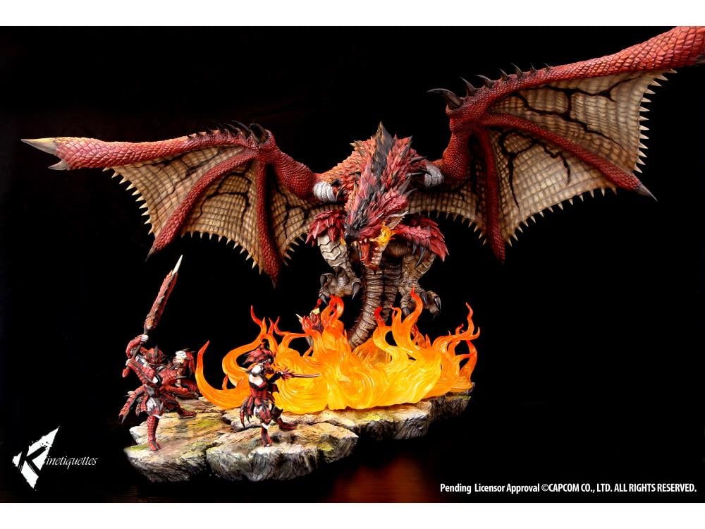 Monster Hunter Rathalos Fiery Bundle 1/10 Scale Diorama Set Gallery Image 9