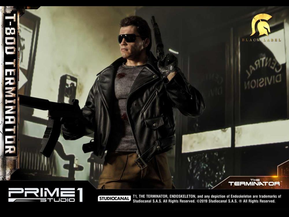 The Terminator High Definition Museum Masterline T-800 Terminator 1/2 Scale Statue Gallery Image 3