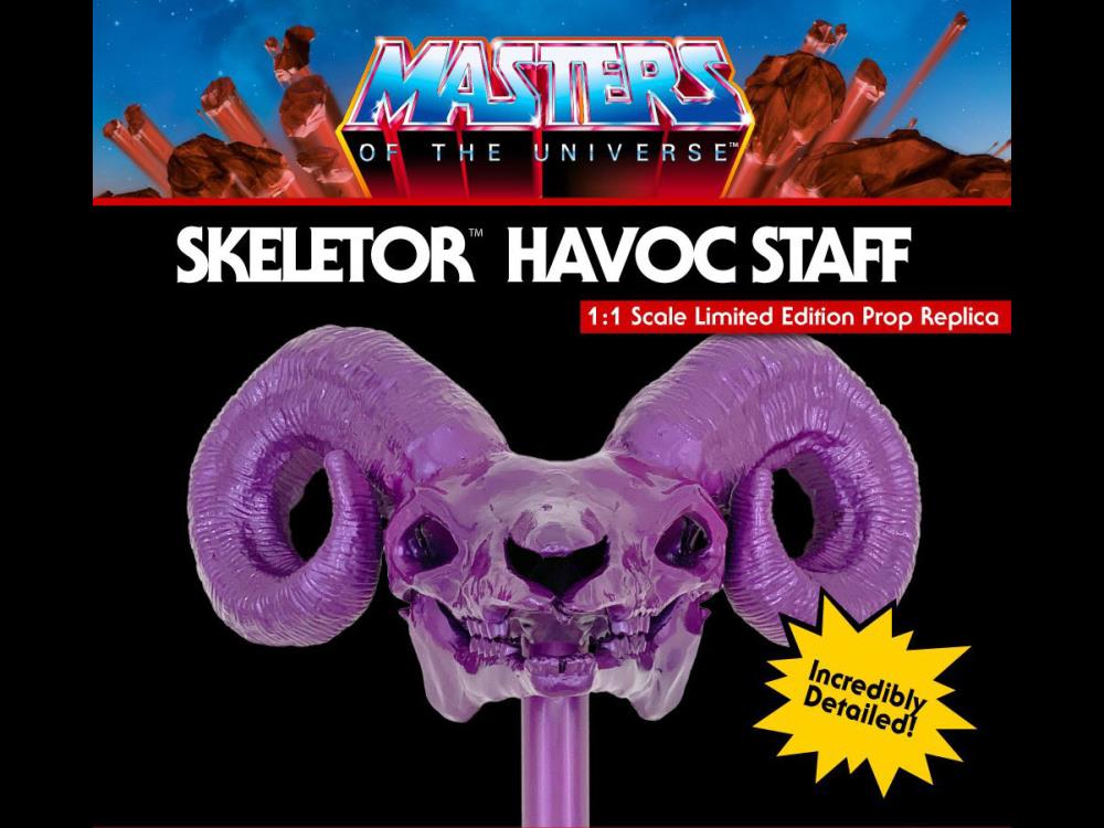 Masters of the Universe Skeletor Havoc Staff 1/1 Scale Limited Edition Prop Replica Gallery Image 7